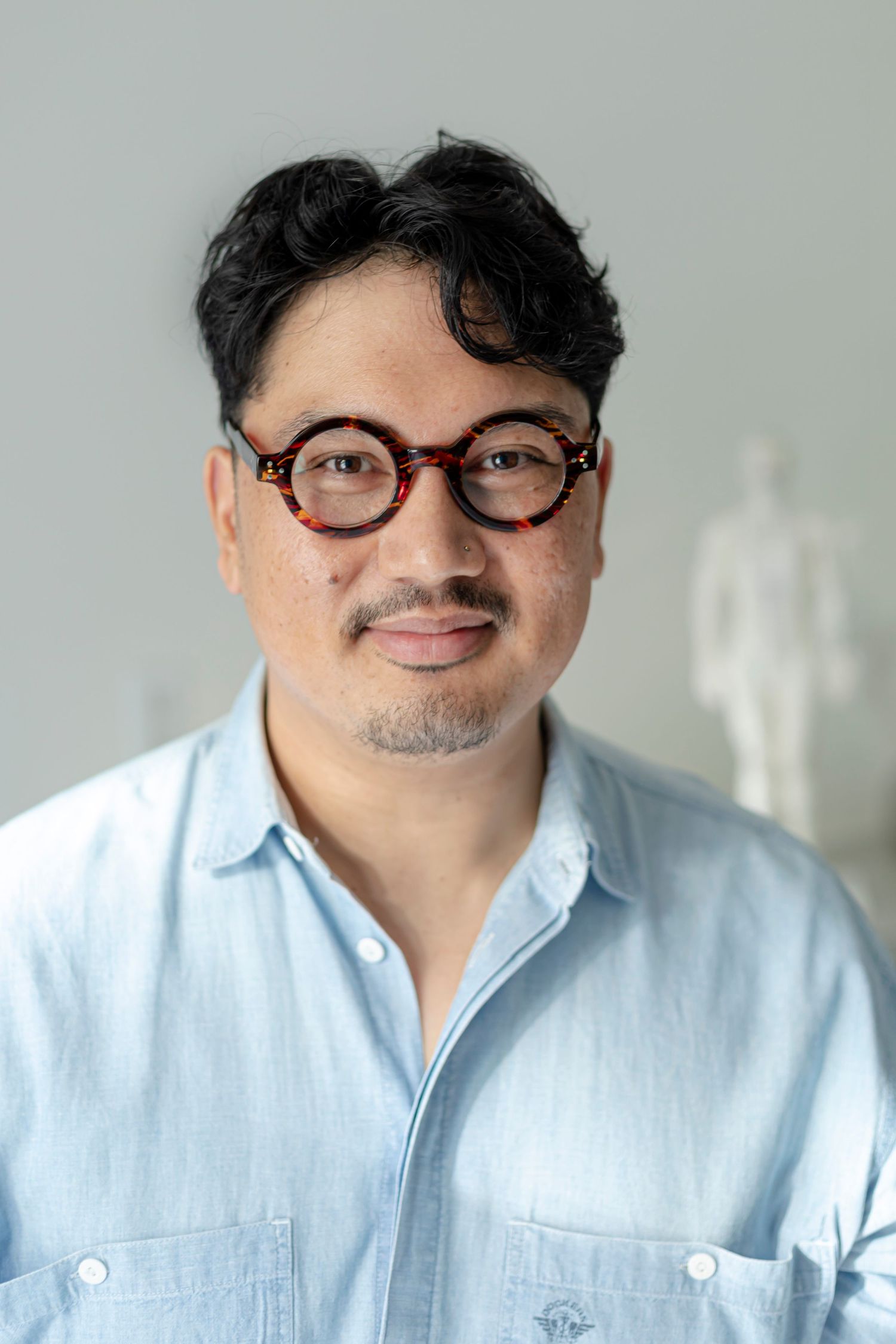 Gentleman in glasses professional headshot