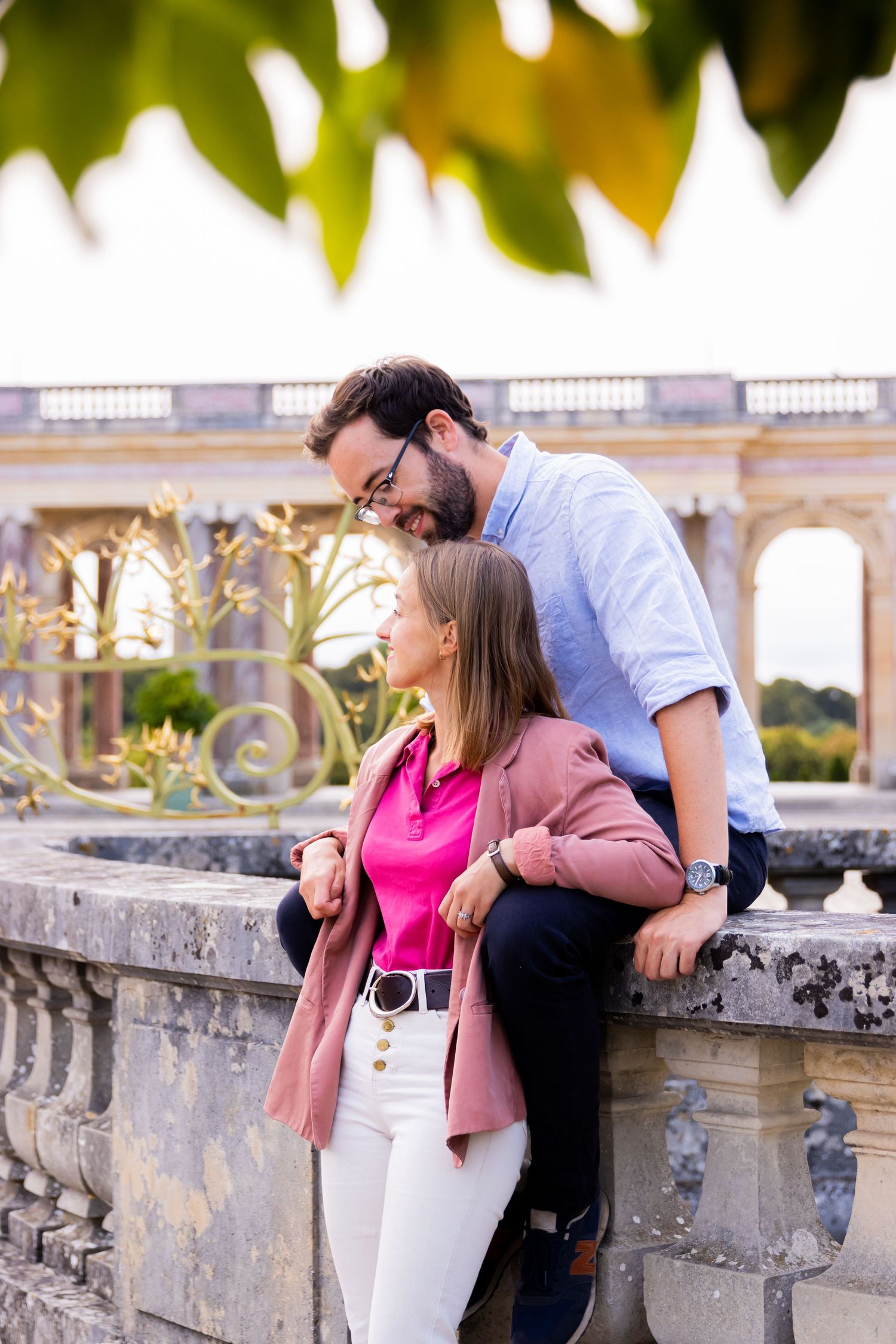 Gabrielle Scherrer photographie séance photo couple Versailles