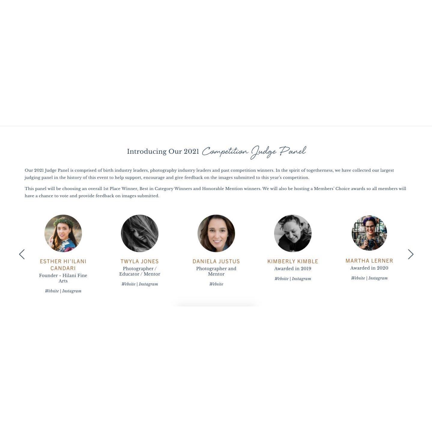 IAPBP Judges Panel Kimberly Marie Kimble Portland oregon birth photographer
