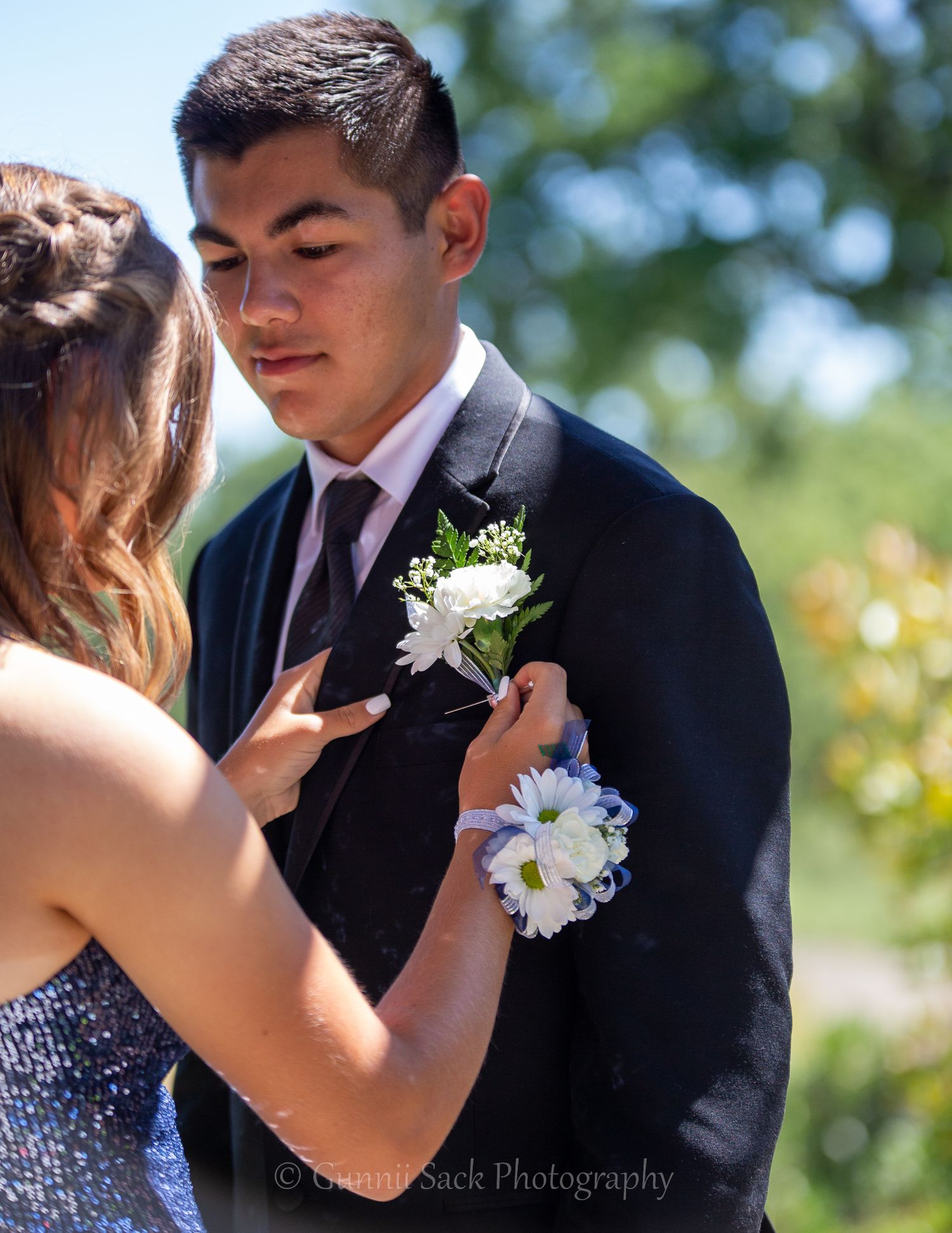 gunnii sack photography, valley springs golf course, calaveras high school prom, prom photo shoot,