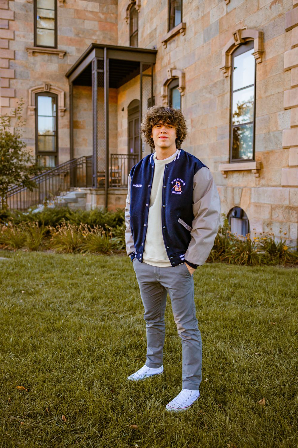 Senior boy football player NEPA