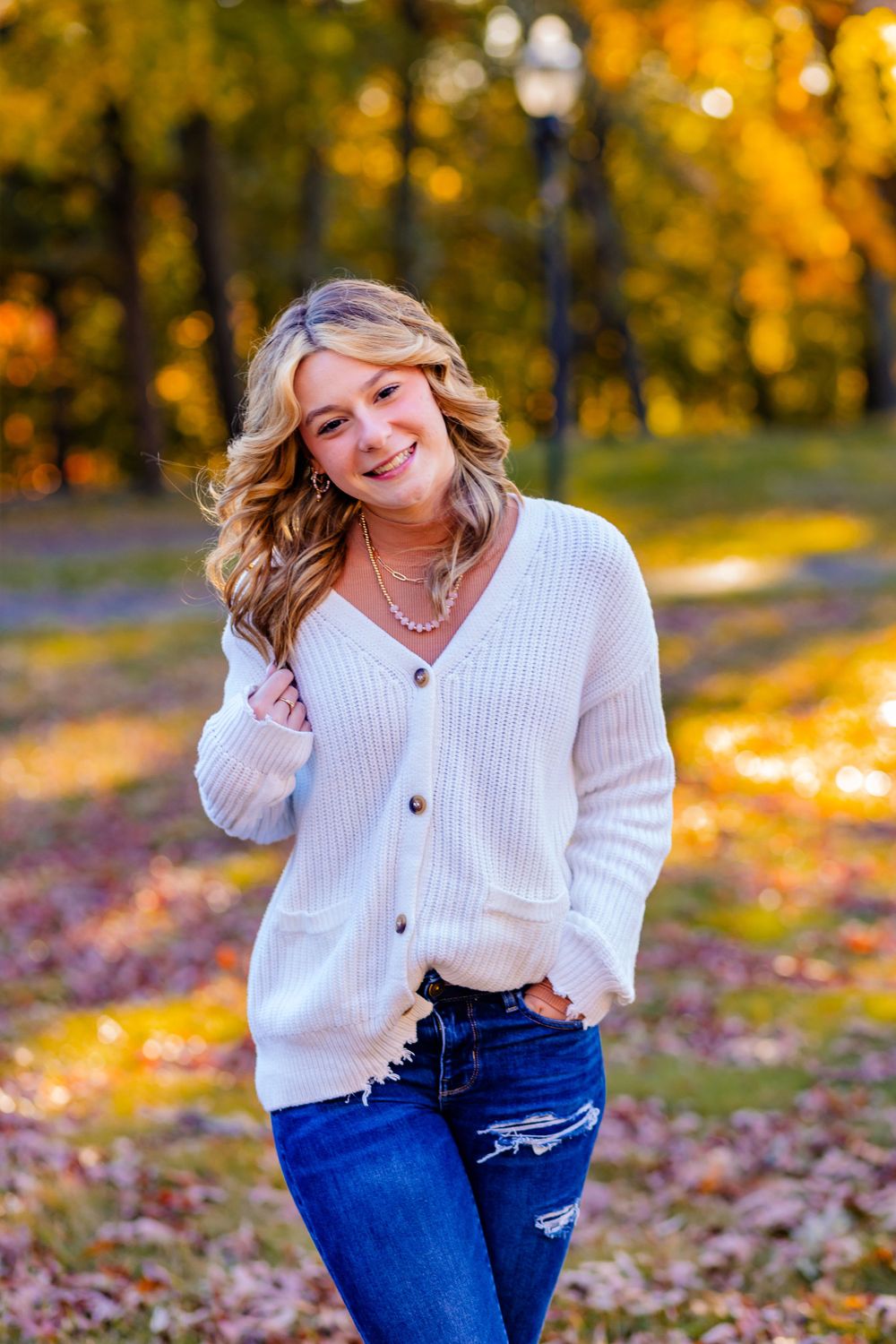 Senior girl NEPA park outdoor