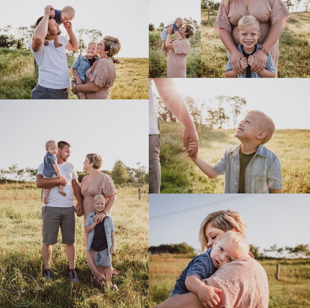 Jackson Ohio Family child baby photography session