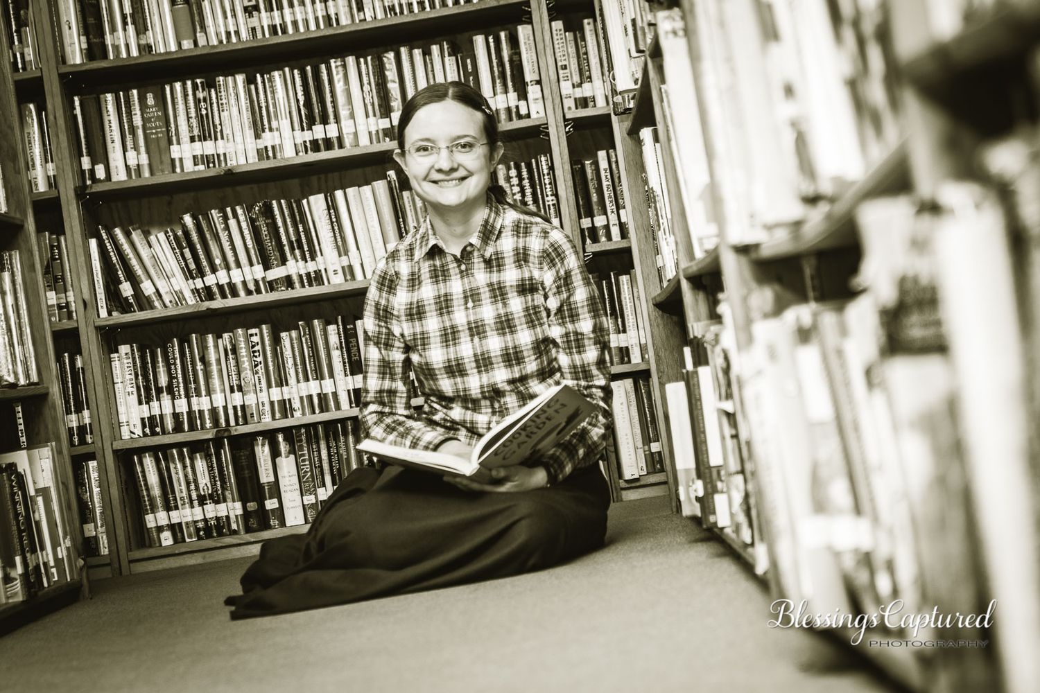 in library
