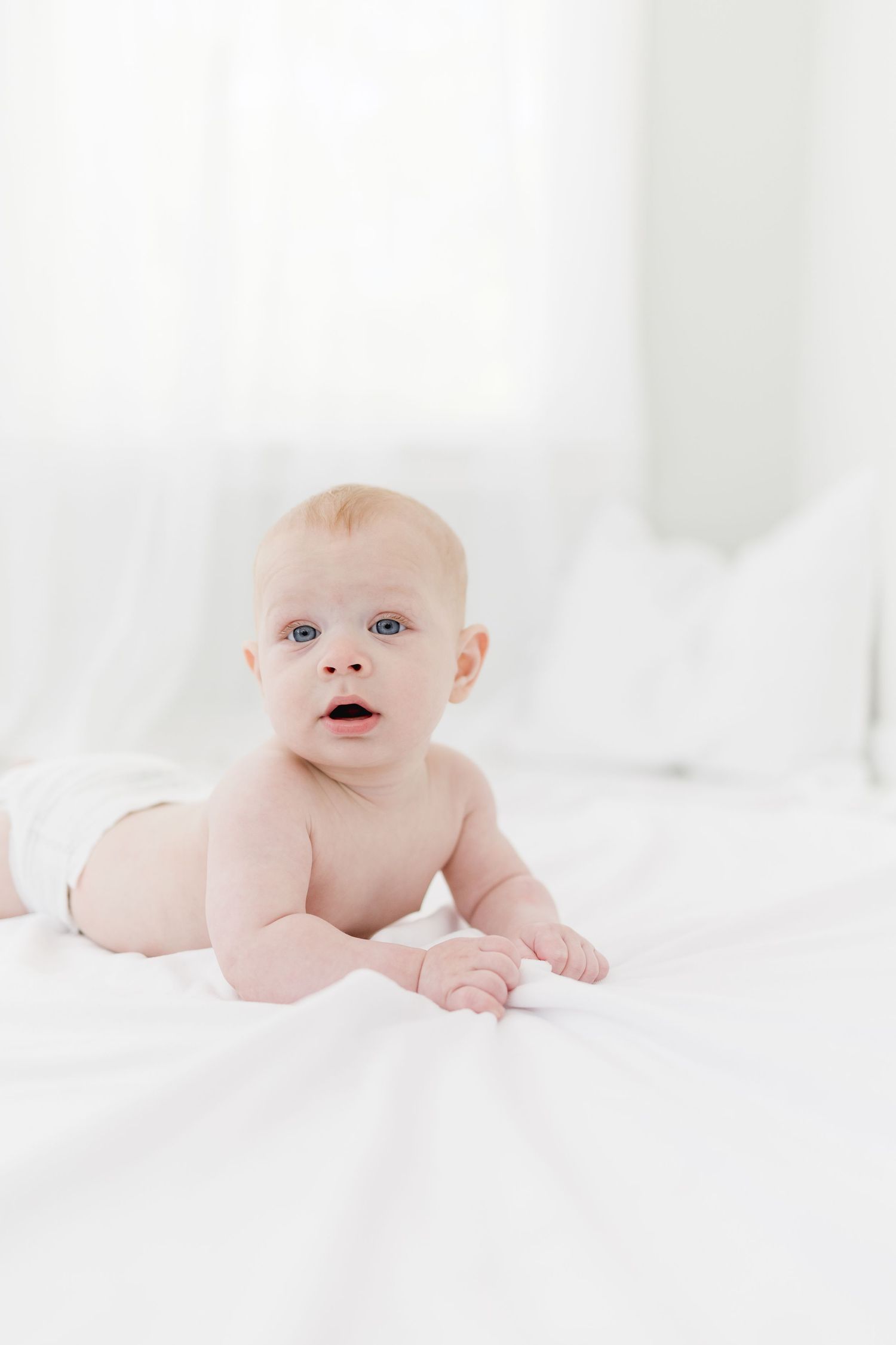 six month only baby boy