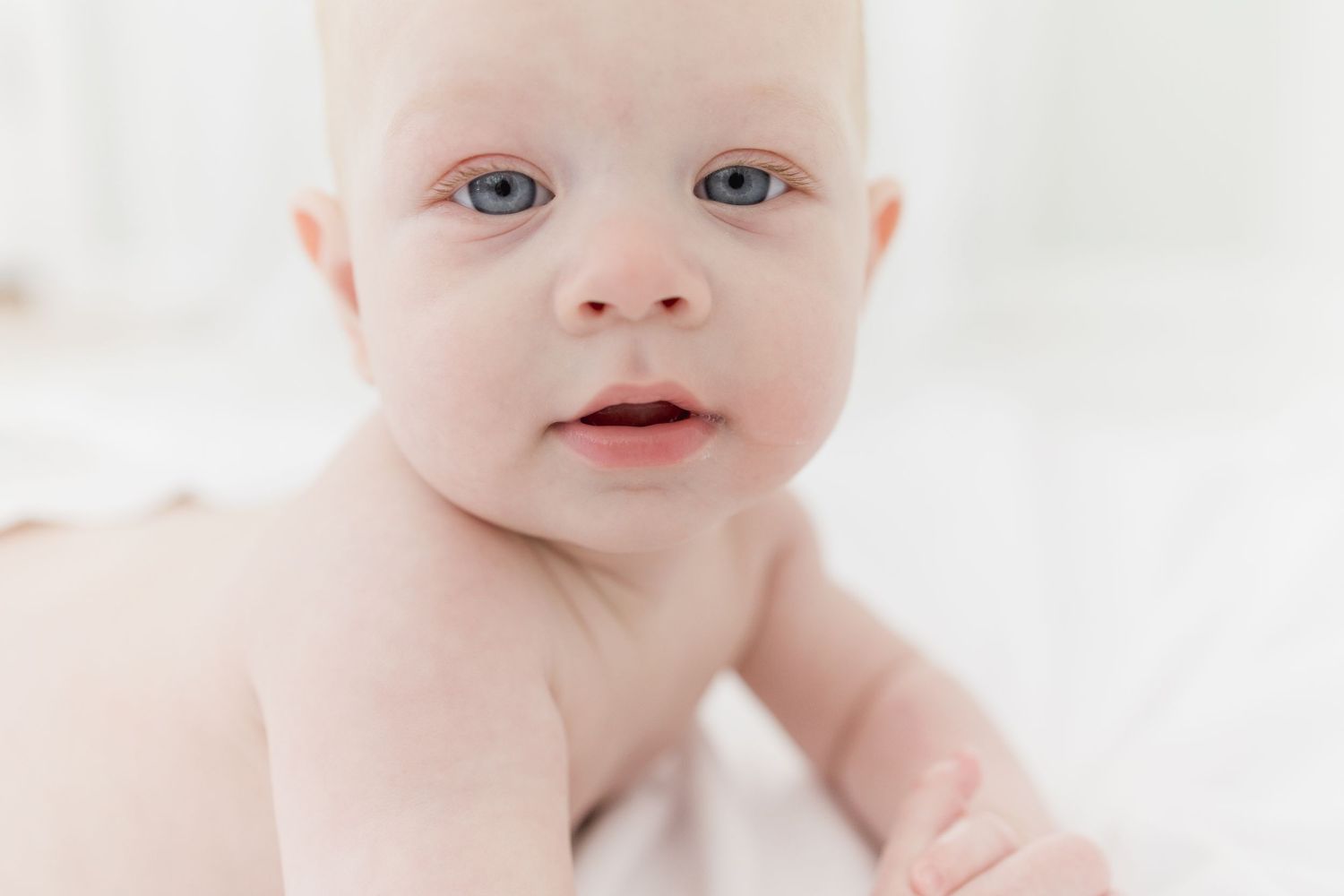 six month only baby boy