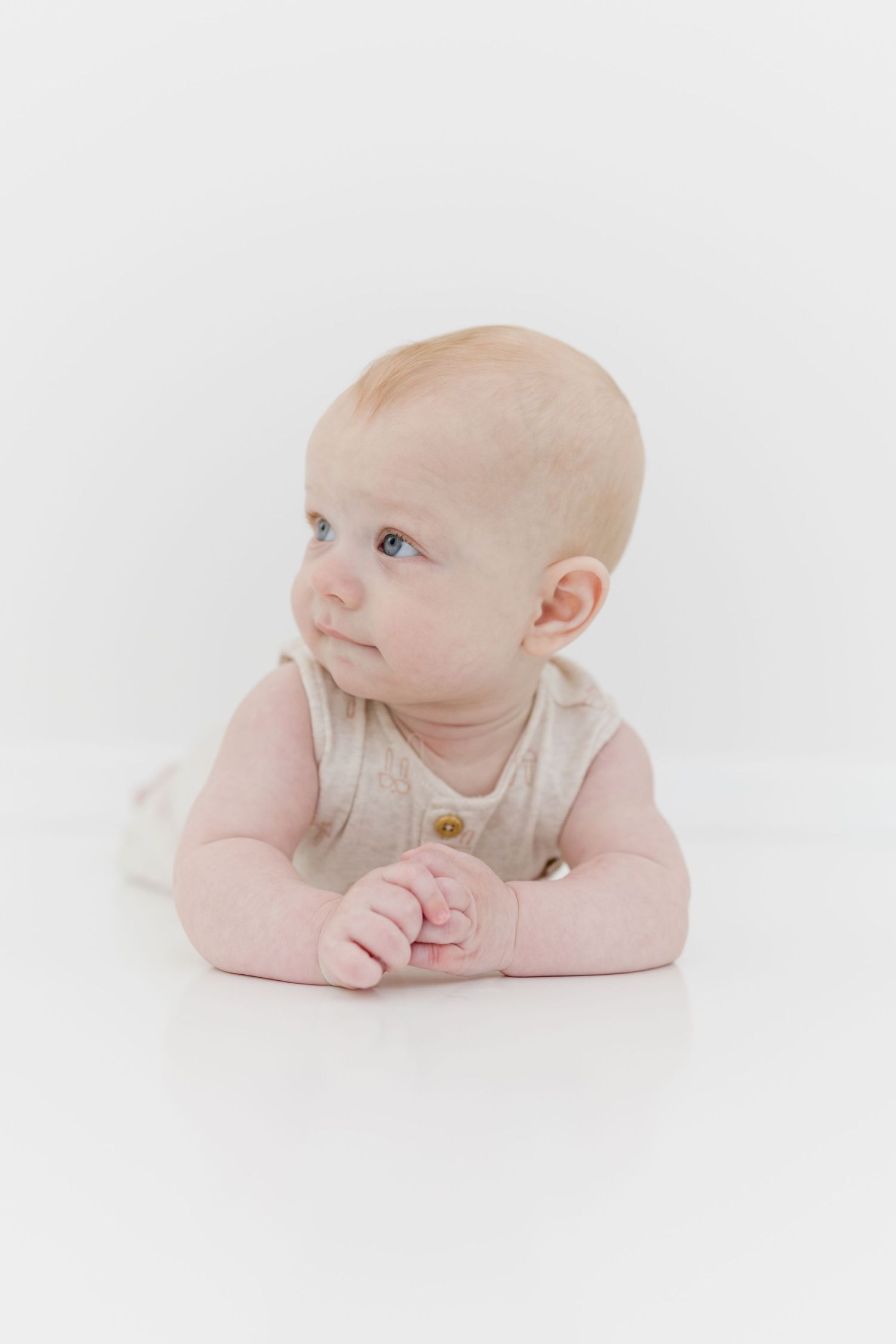 six month only baby boy