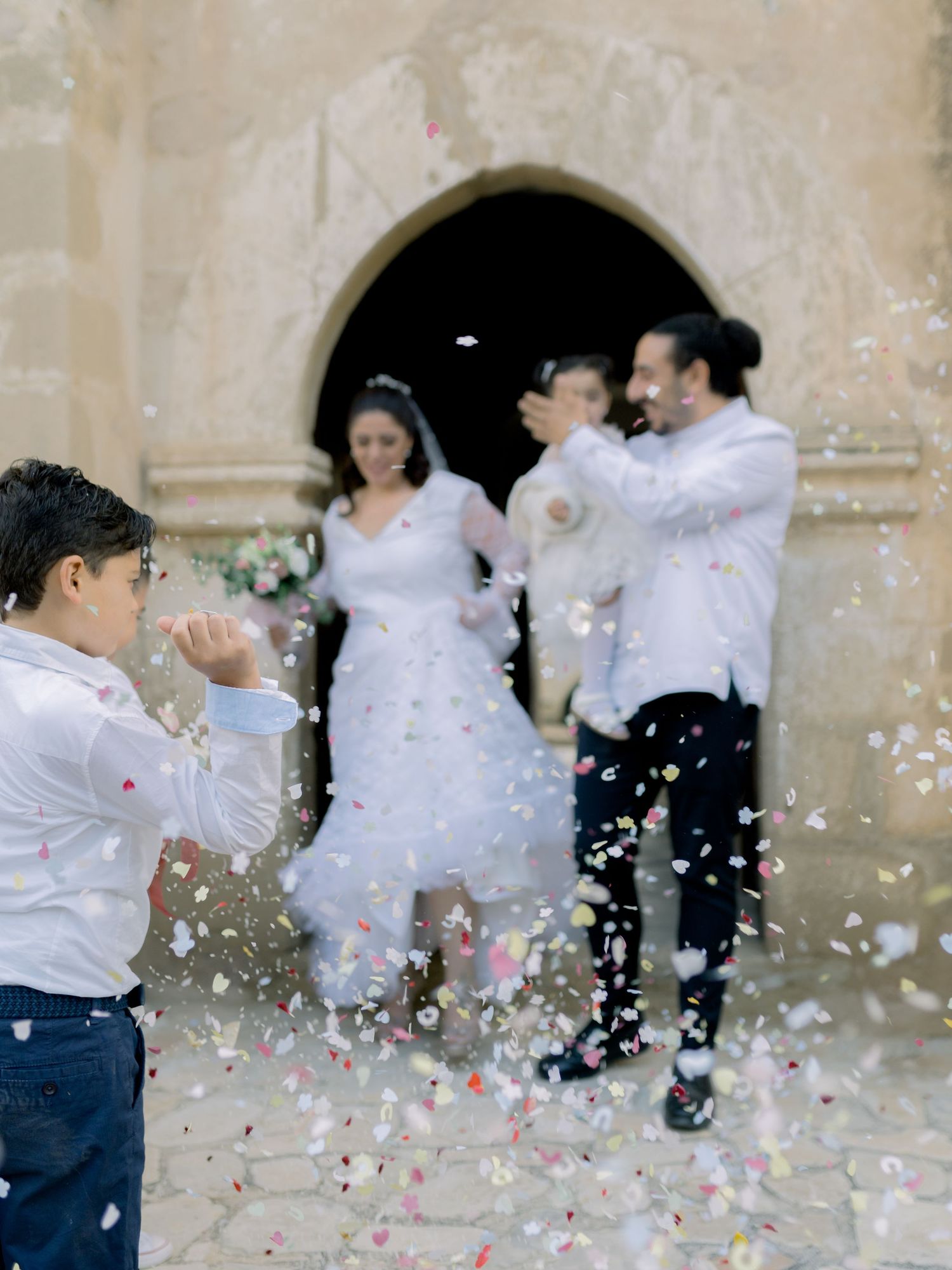 Robinsons in mazotos wedding photography