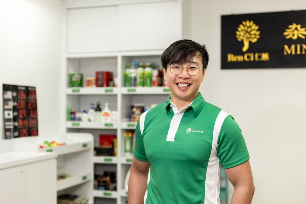 Low Hsien Loong, a Community Care Scholar, currently an undergraduate in SIT's Occupational Therapy degree Programme