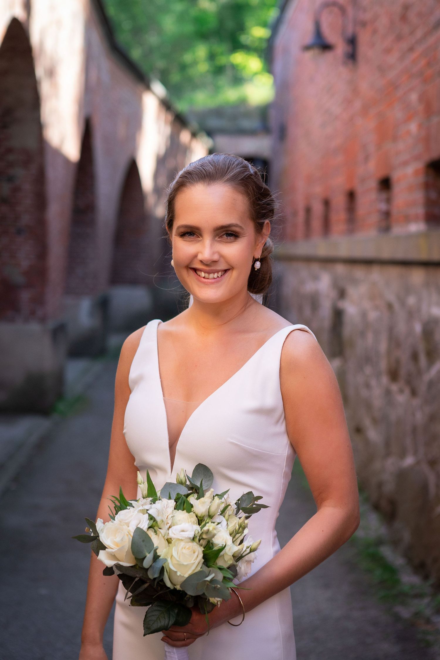 bryllupsfotografering oscarsborg drøbak