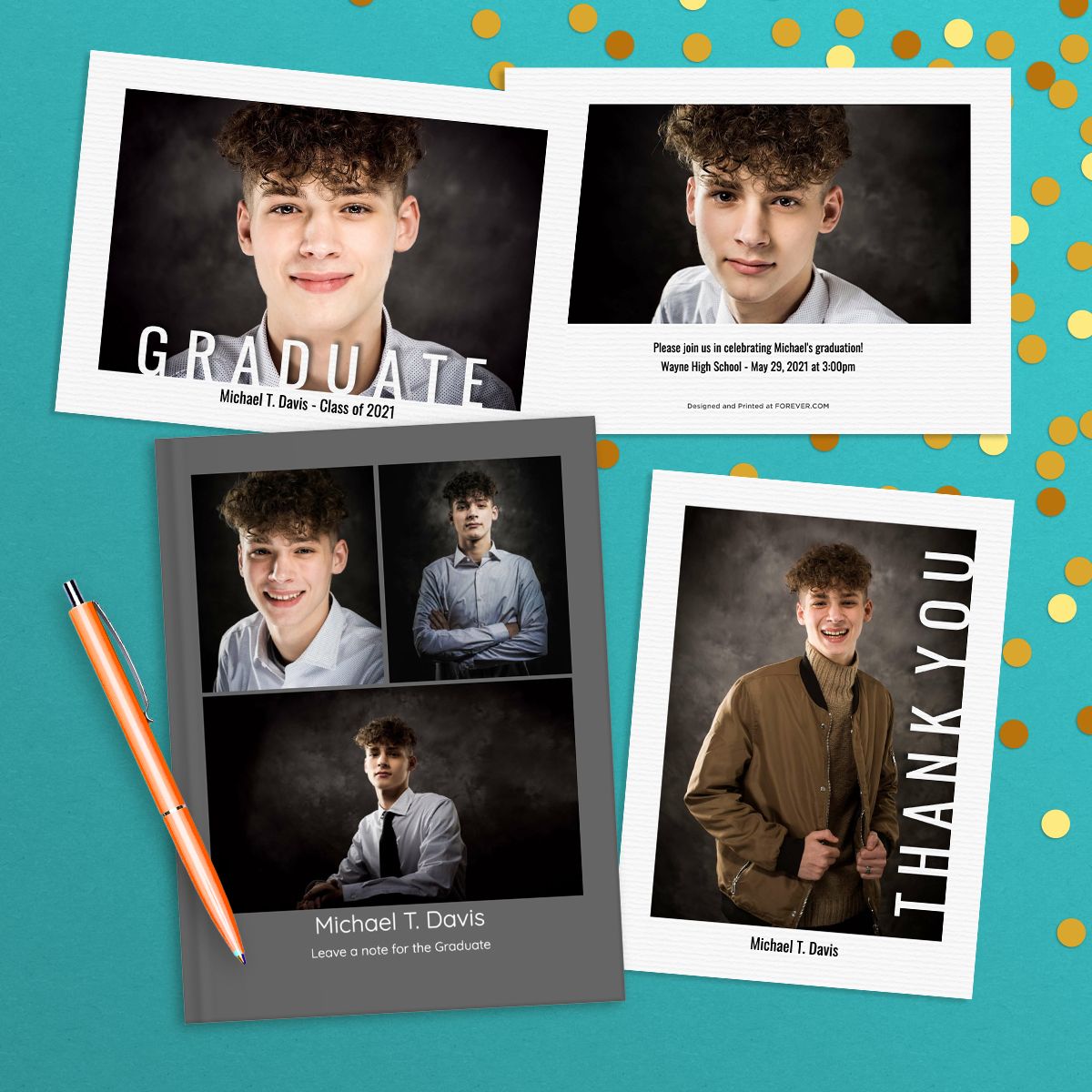 Graduate cards you design