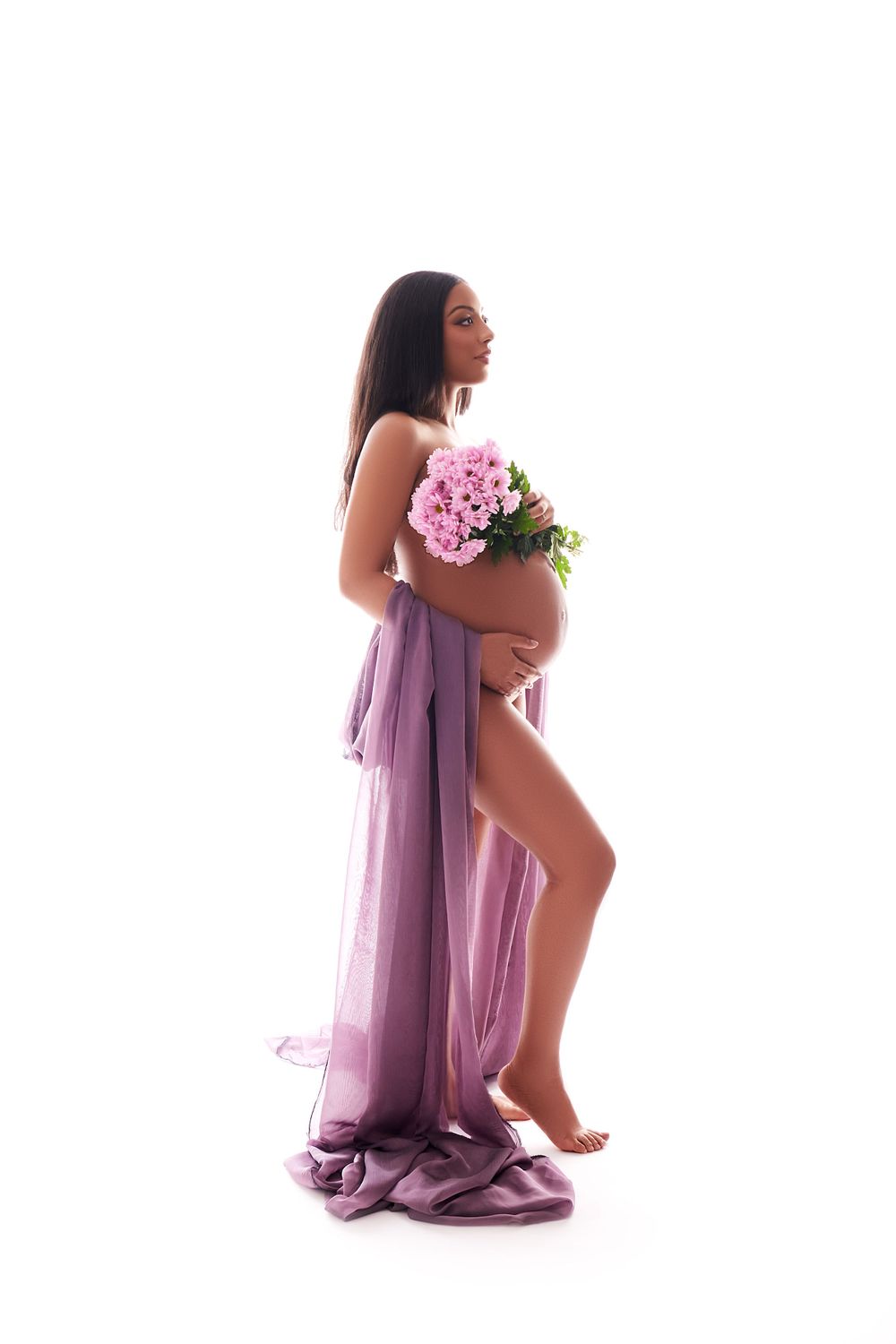 Gricel's Photography NJ Maternity floral flowers