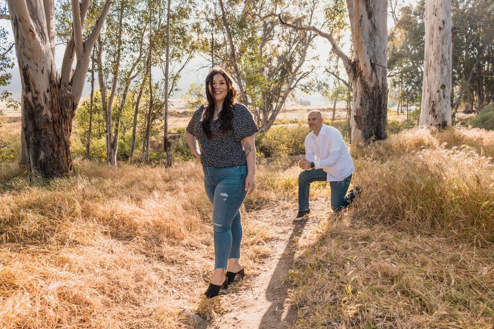 Surprise engagement photographer near me