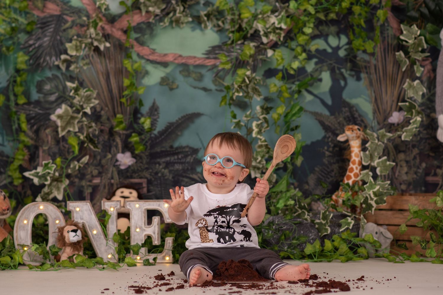 Cake Smash Plymouth studio