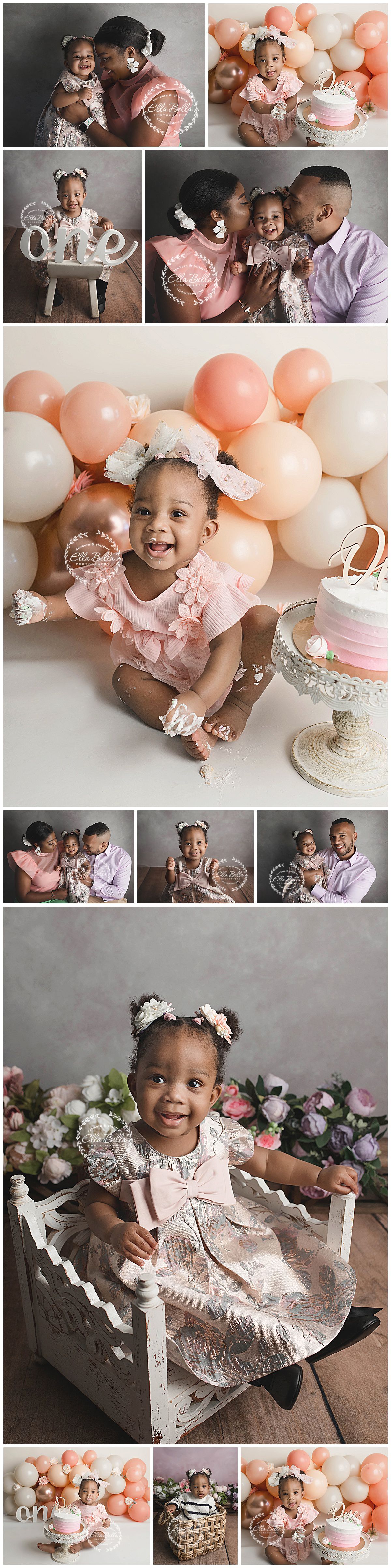 San Antonio One Year Cake Smash Photographer