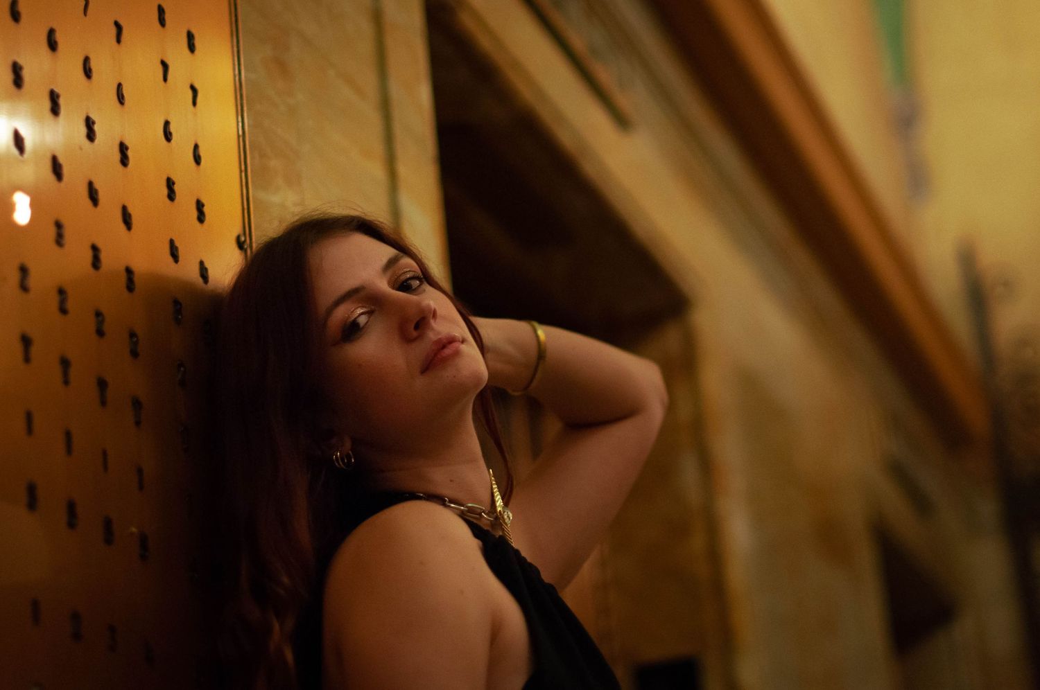 San Diego Boudoir Photography. Beautiful femme fatale. Marriott Hotel, Gaslamp Quarter. San DIego, CA