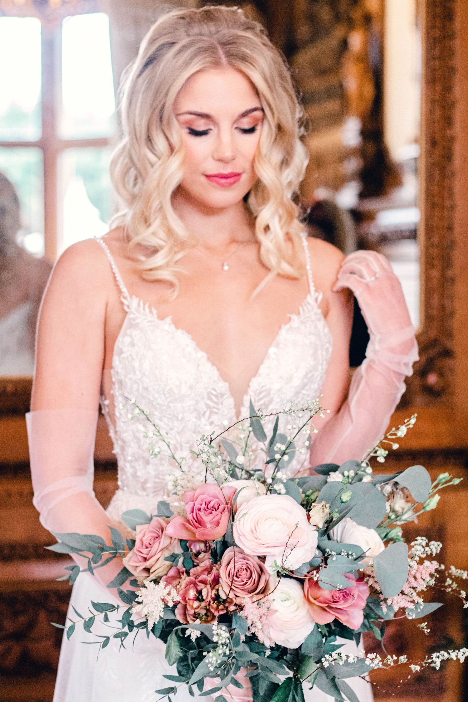 gloucestershire wedding bridal portrait