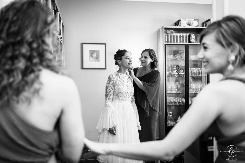 la famiglia della sposa