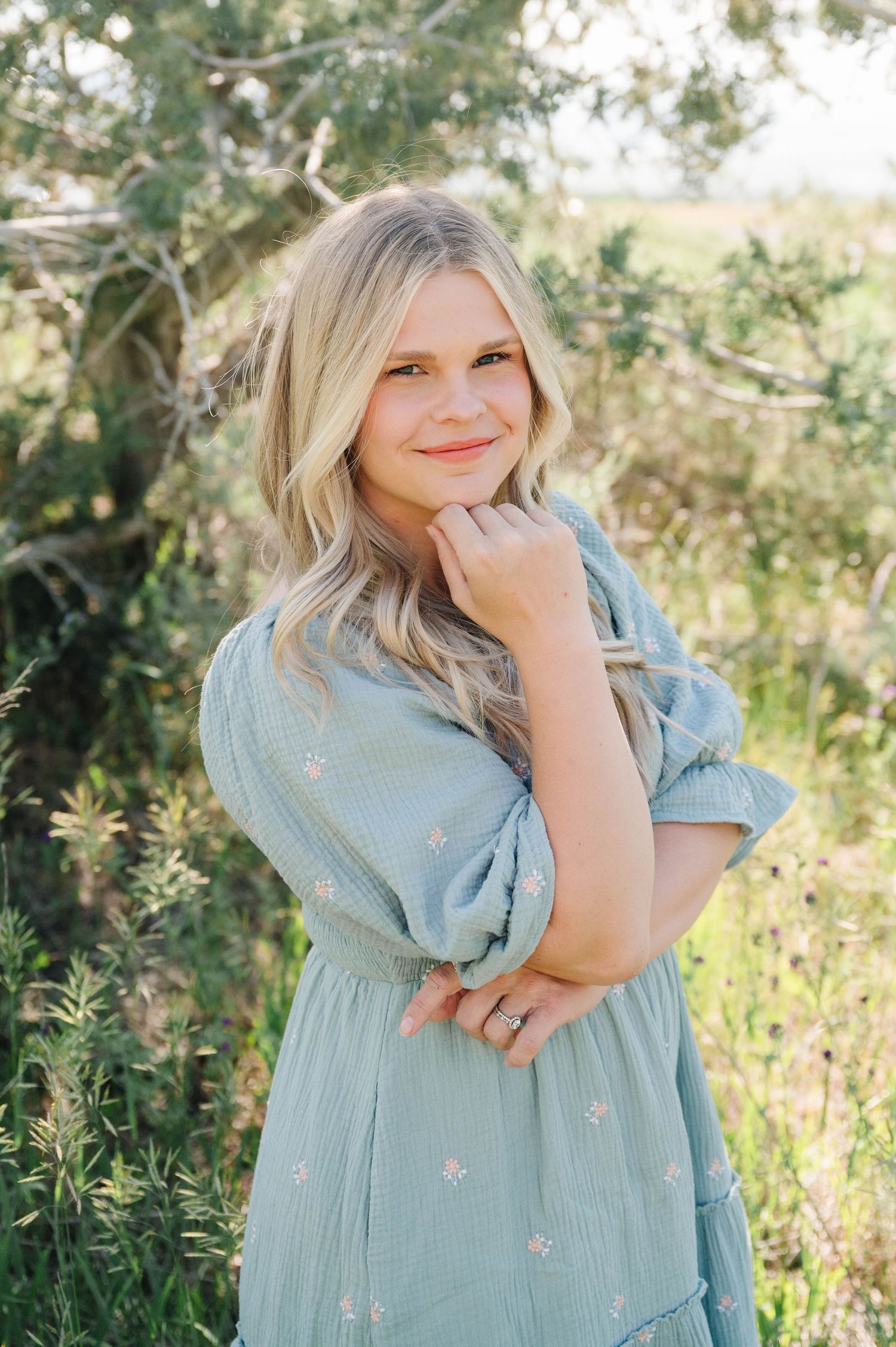 Headshot of mom at Family pictures