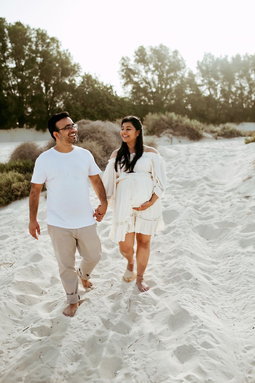 beach photos maternity dress dubai