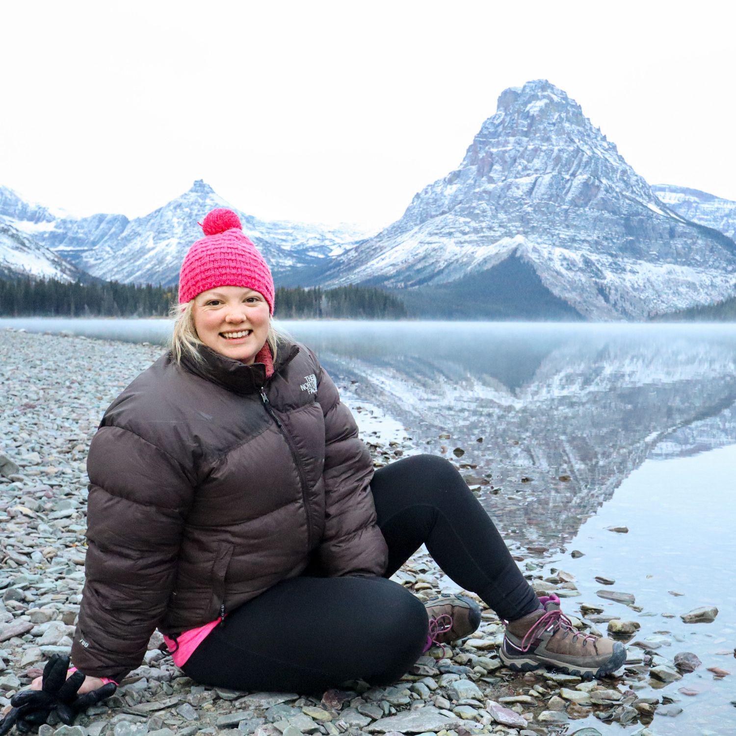 Glacier National Park bride wedding elopement