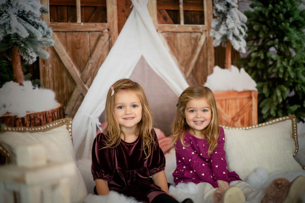 children, winter mini session