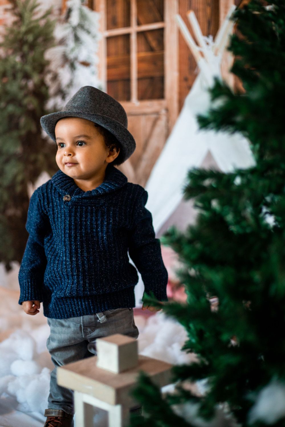 children, winter mini session