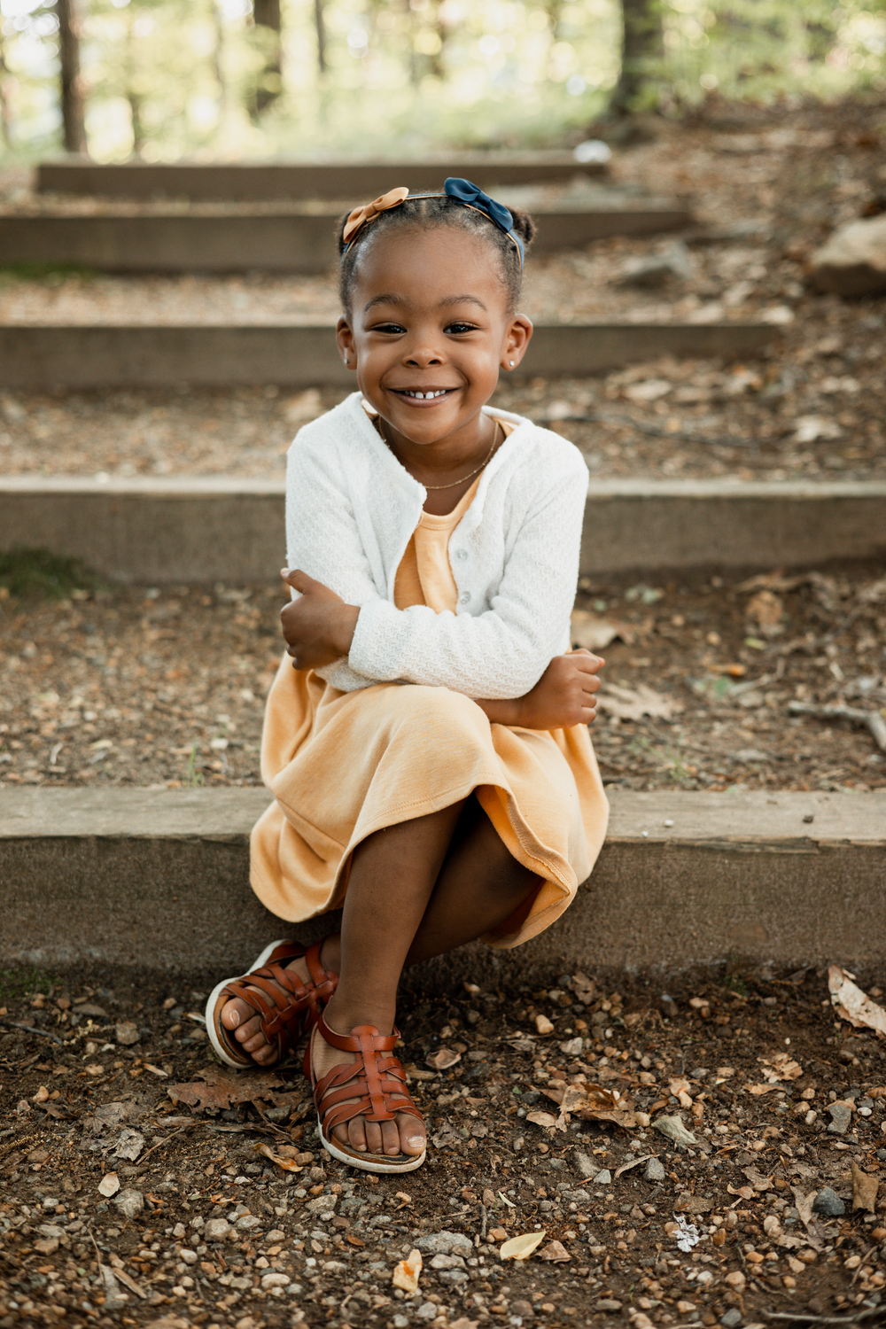Black child portrait. Children portrait
