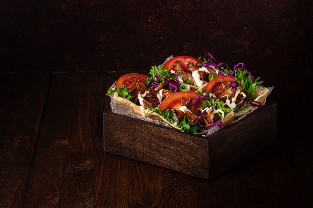 Kebab In Pita Bread Gyros - Photo by © Reka Csulak
