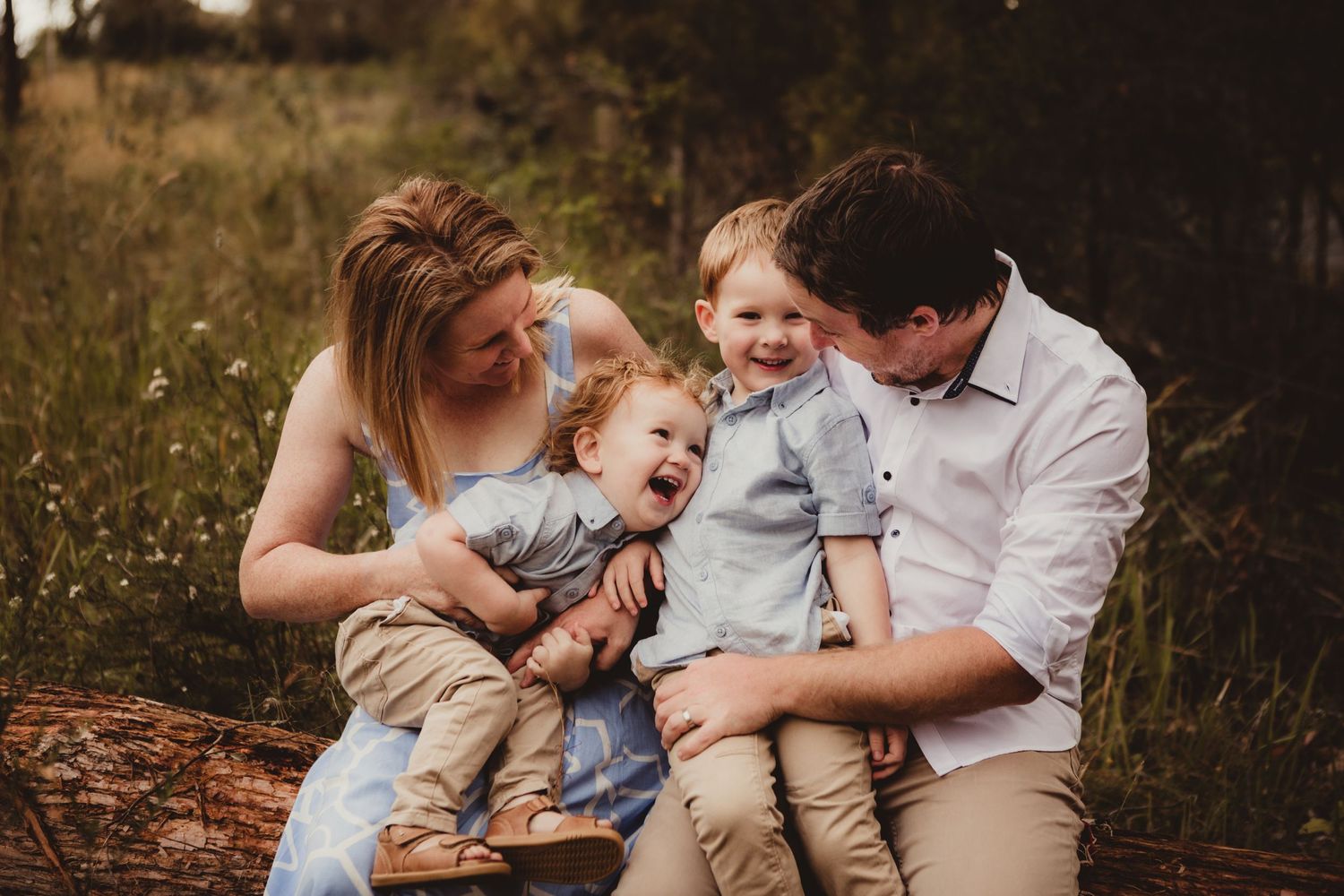 family beach session taree old bar photographer