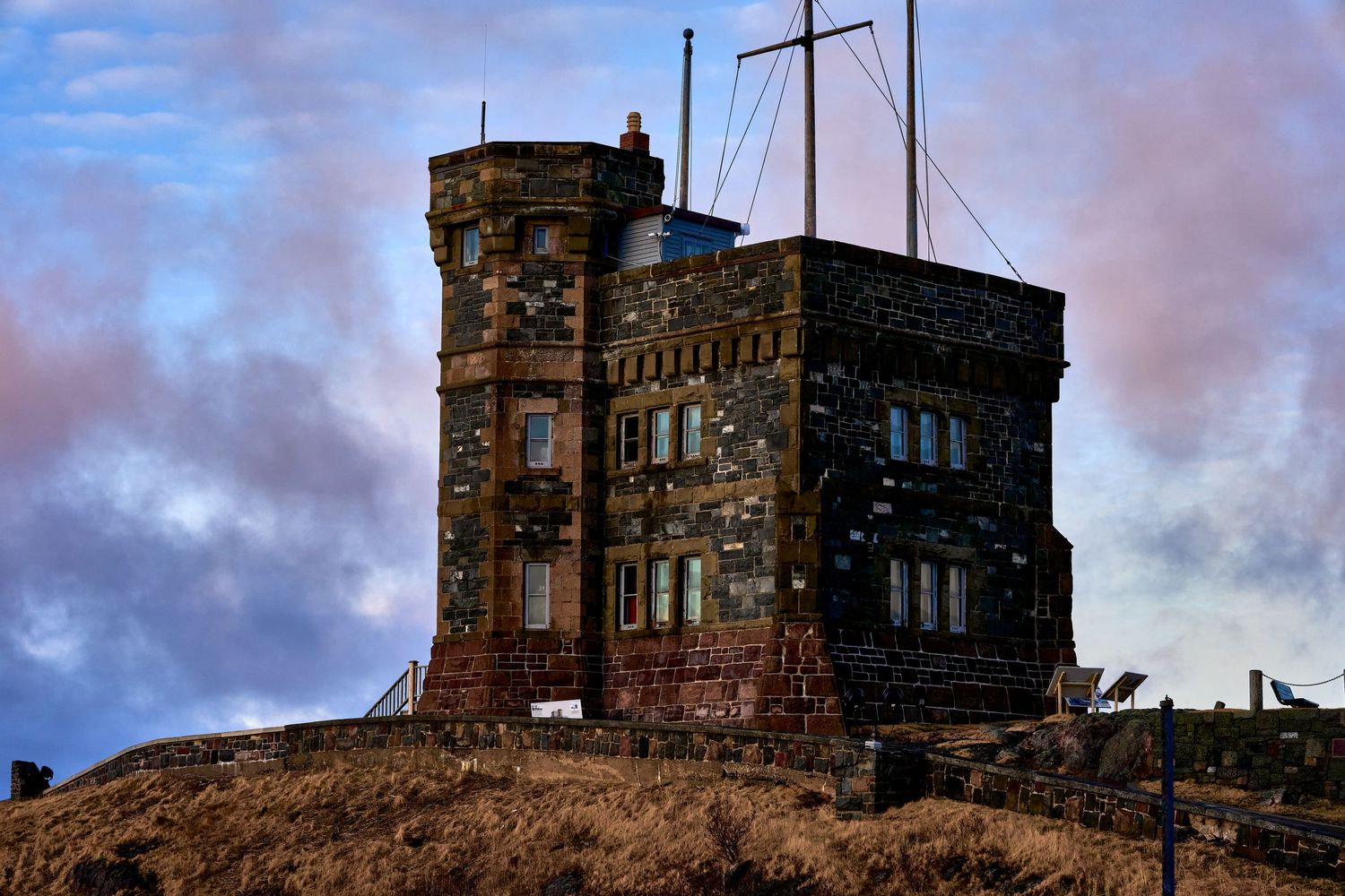 CABOT TOWER - ST JOHN'S, NEWFOUNDLAND, CANADA