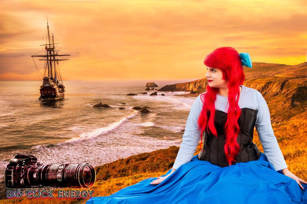 Disney, the little mermaid, cosplay, photography, outdoors, comicon, phoenix, az, big click energy, sdcc, san diego
