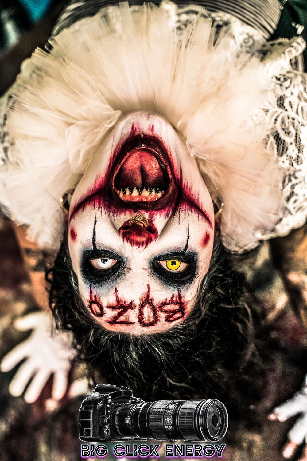 horror, clown, halloween, cosplay, photography, outdoors, comicon, phoenix, az, big click energy, sdcc, san diego
