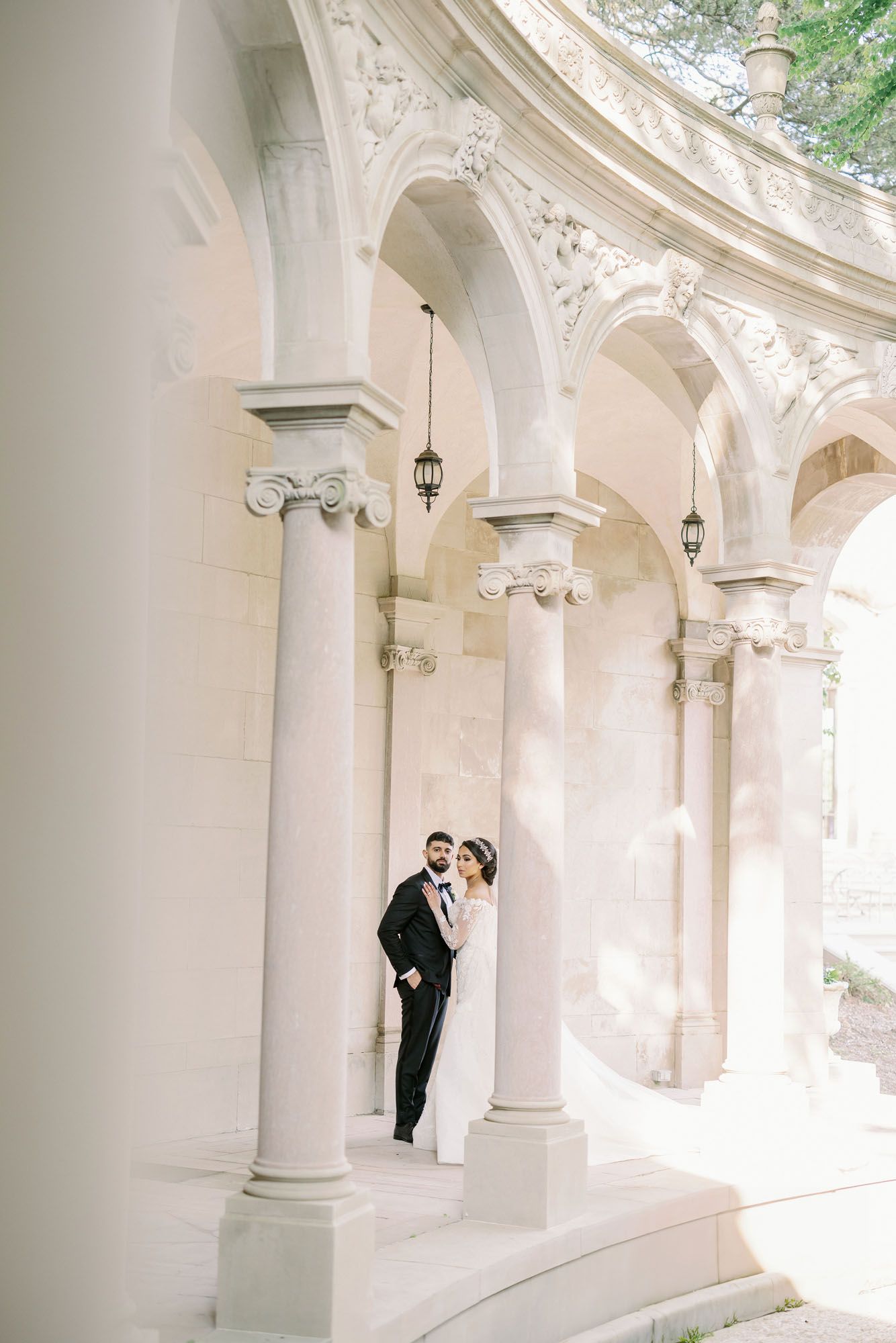New York Egyptian Wedding Bride and Groom