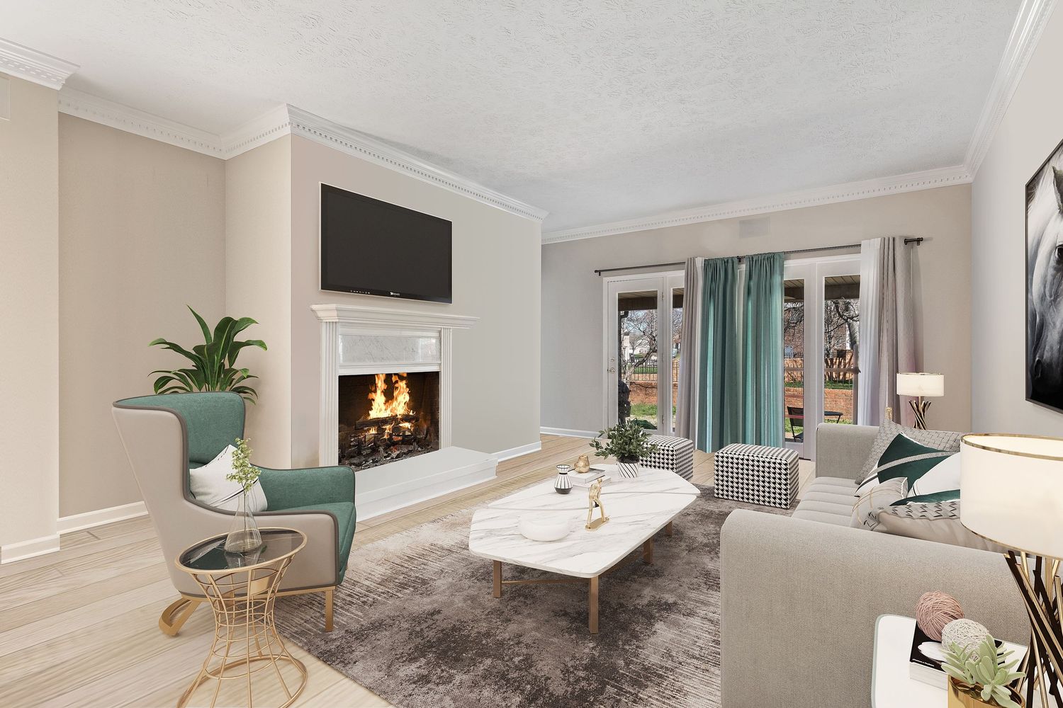 Decluttering and Virtual Staging