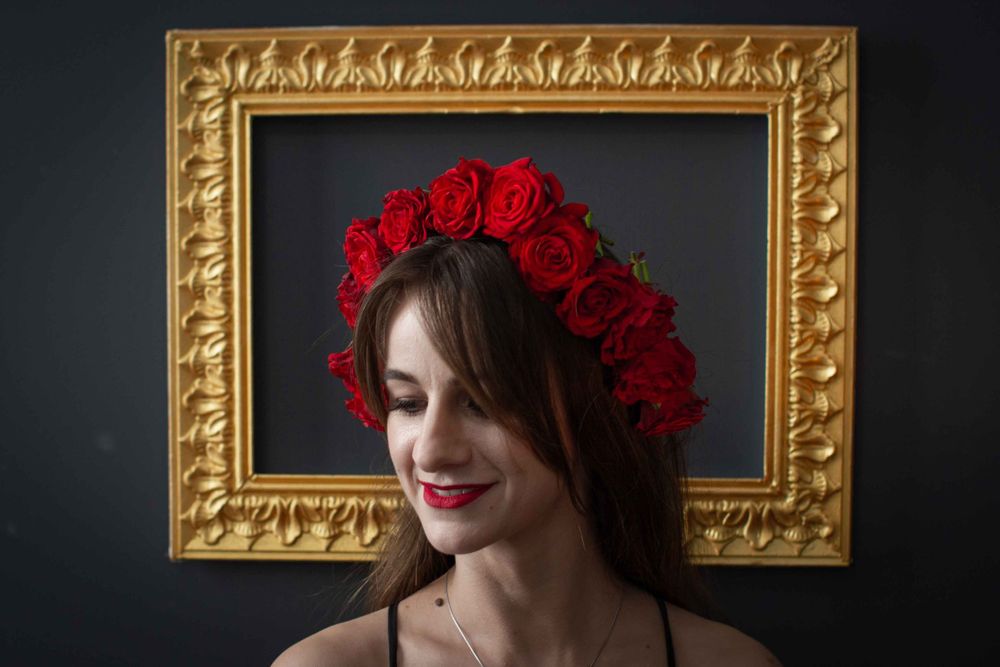 Фотосесія з квітами Львів