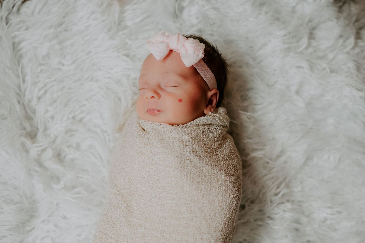 Newborn baby sleeping