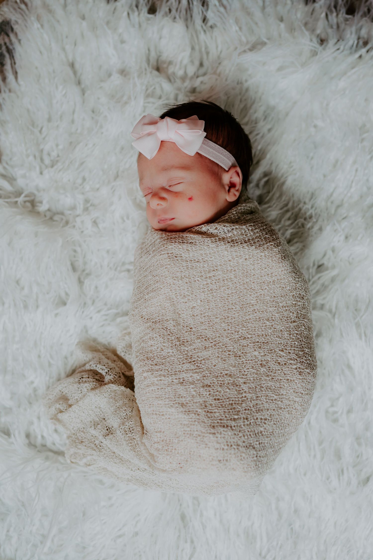 Newborn baby sleeping