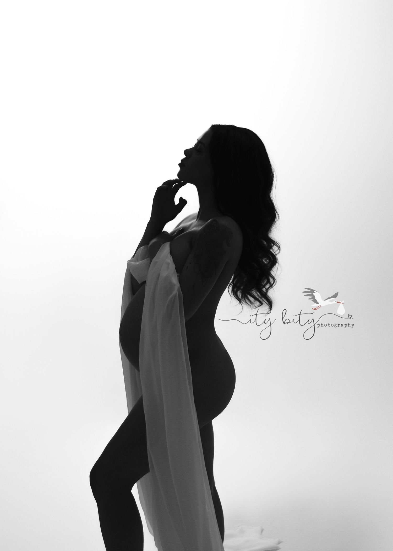 Beautiful Mom Expecting Baby Girl Maternity Pregnant Photographer near Cleveland