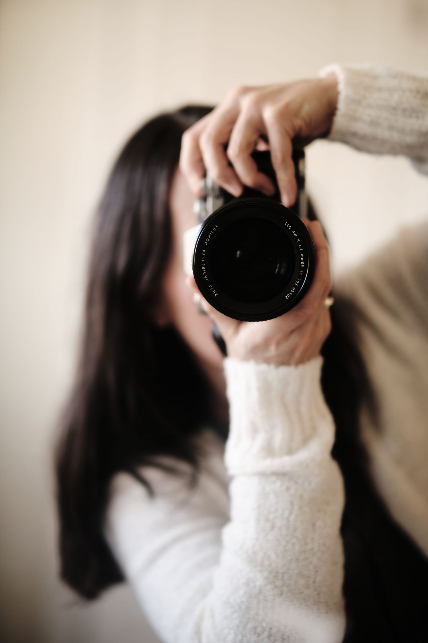 Michelle Deppe Photography selfie of me in the mirror in Kaysville Utah.
