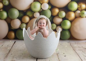 One Year Milestone Photographs - Cake Smash