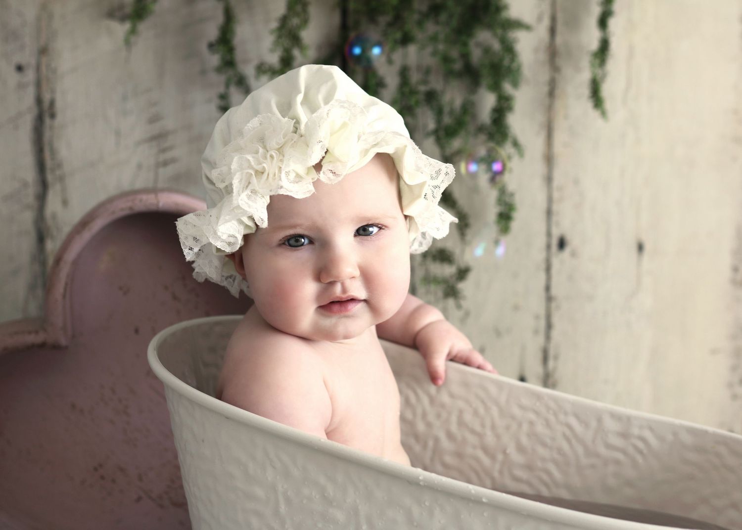 One Year Milestone Photographs - Cake Smash