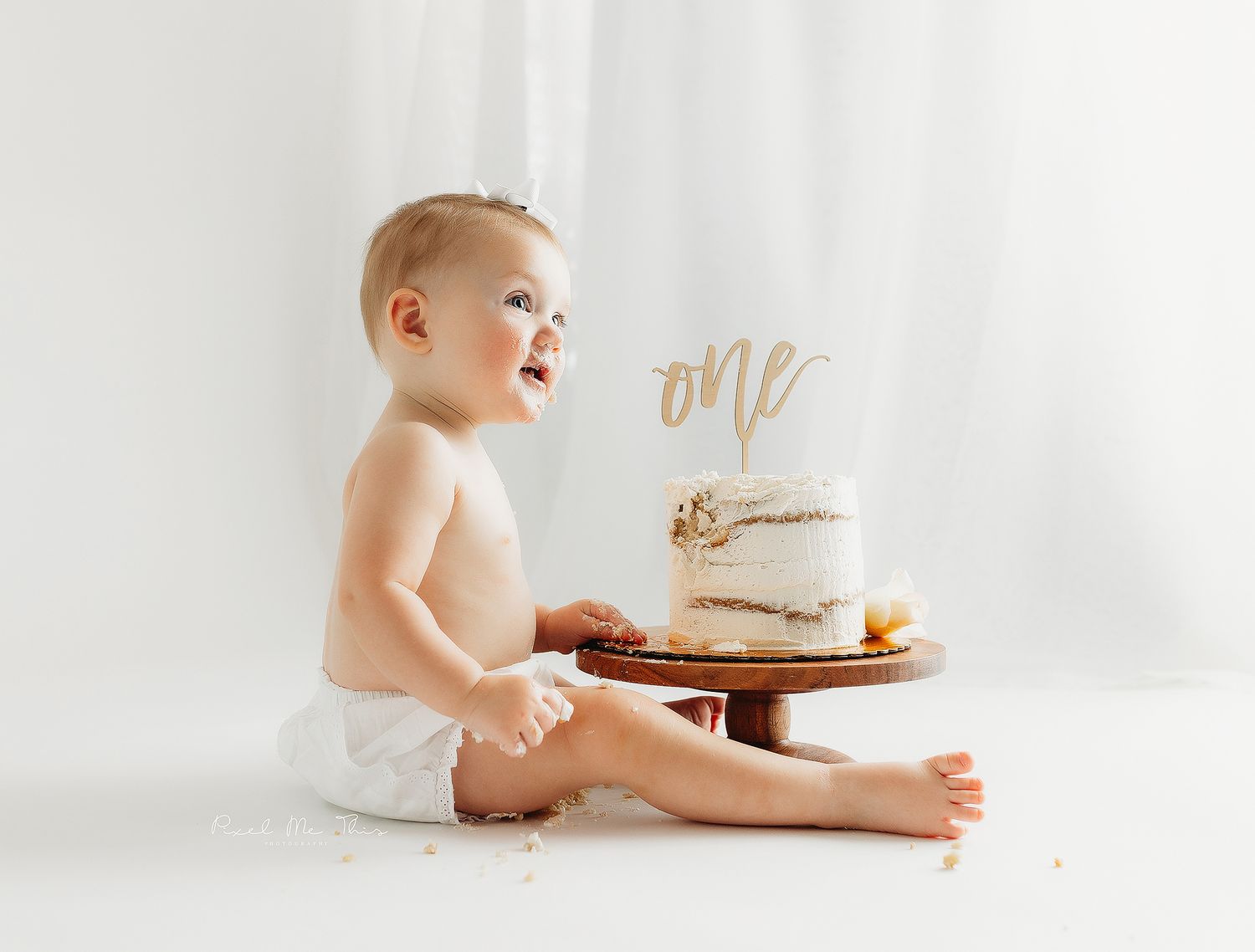 A smash the cake session. Greenville sc newborn photographer, Easley sc newborn photographer, Upstate newborn photographer.