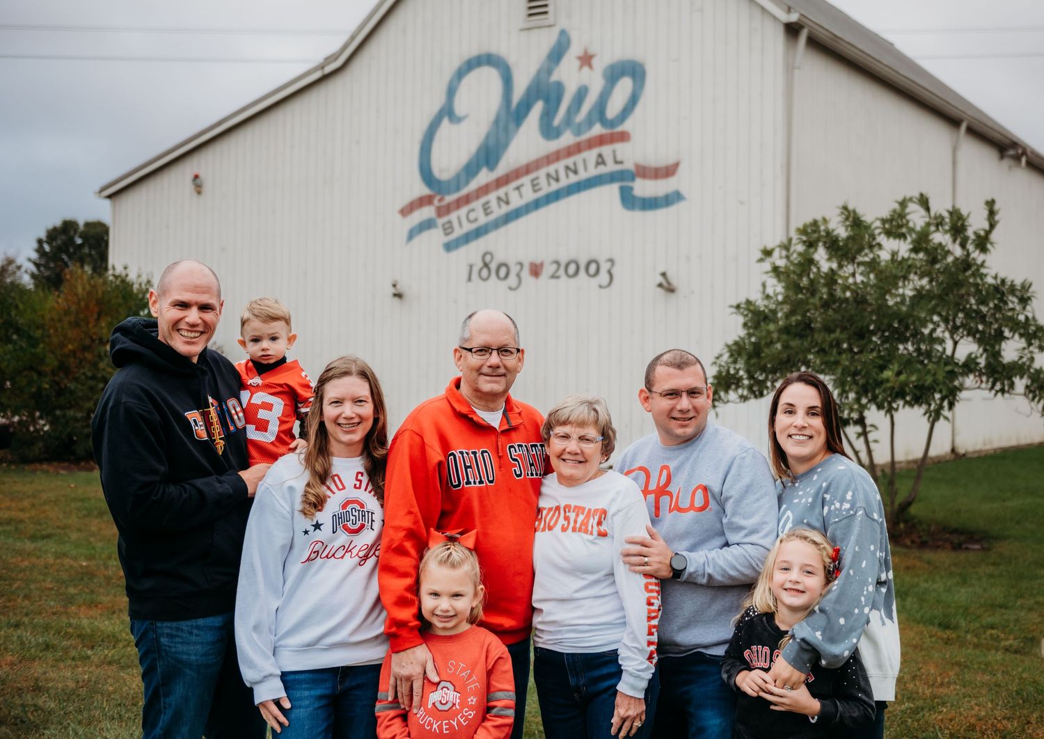 Family Session at Homestead Metro Park in Central Ohio