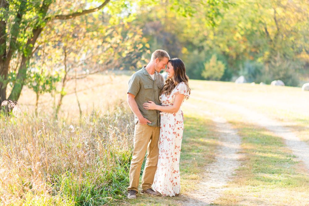 Anniversary pictures with photographer near Mankato MN