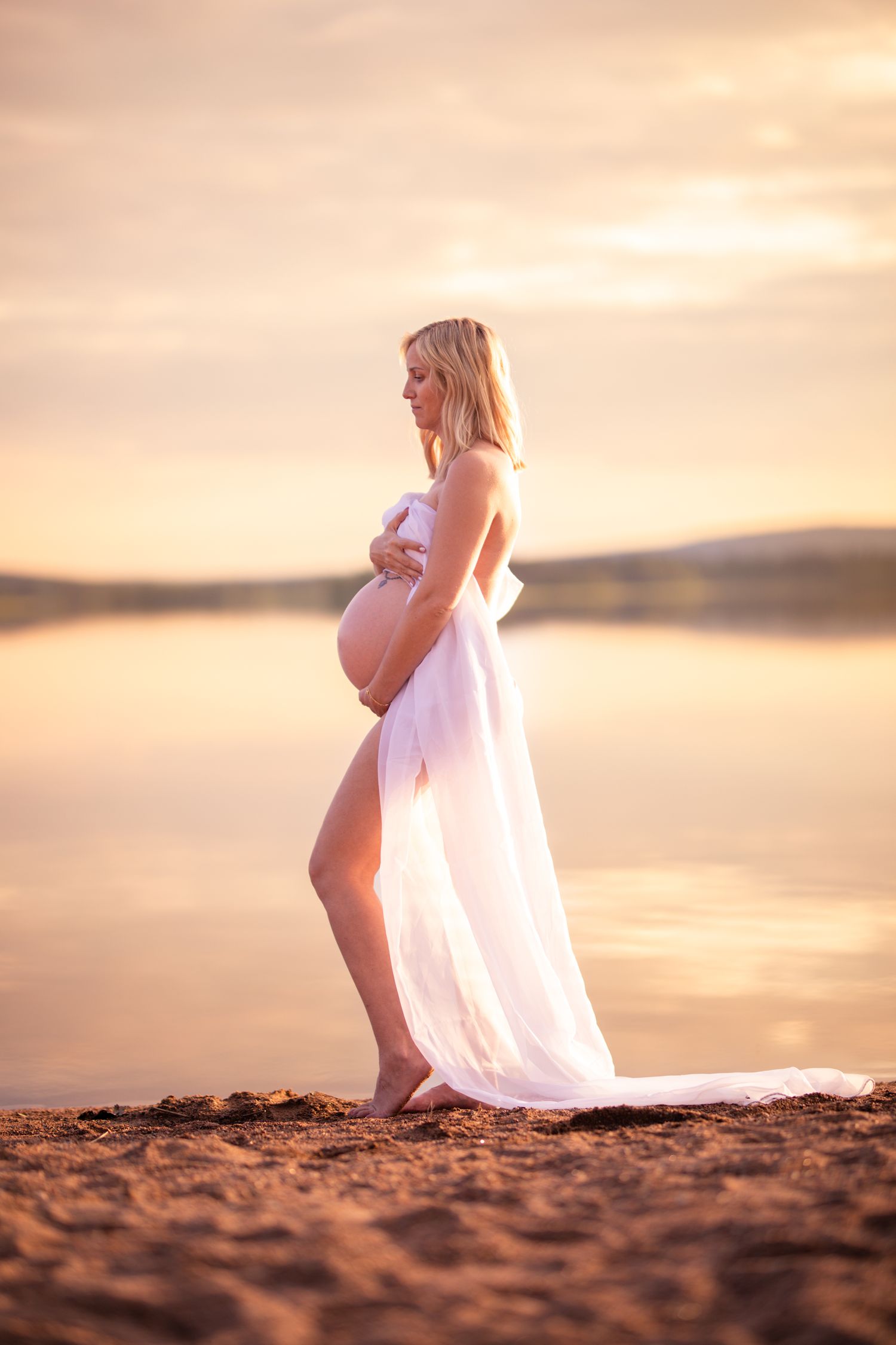 Gravidfotografering Gällivare Fotograf Norrbotten