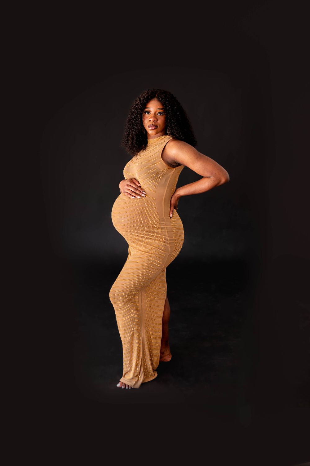 Denver Colorado Photography Studio Maternity Pregnancy Photographer Wardrobe included