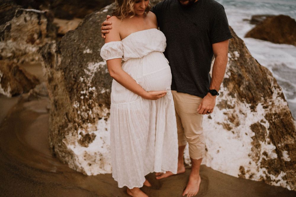 Hawkes Bay Photographer, Napier Photographer, Maternity Session, Couple Session, Beach Session, Bump