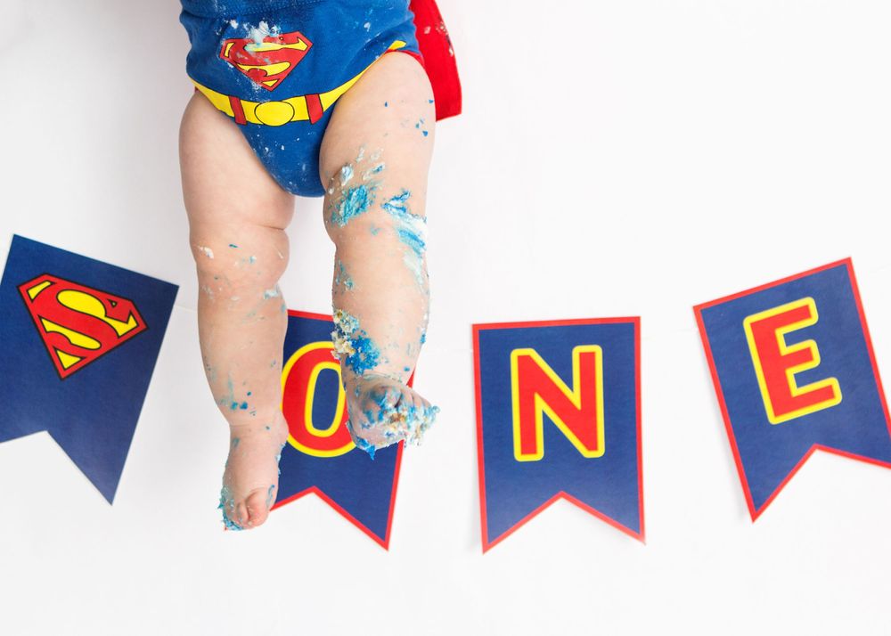 Columbus Ohio Newborn Children Family Photographer Smash Cake Pictures