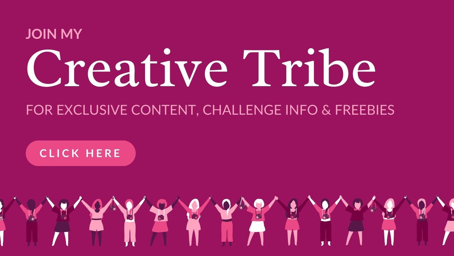 Join My Creative Tribe - Photo by © Reka Csulak - Three Pod Studio